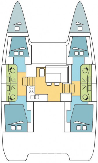 Lagoon 40 - 4 + 2 cab  - Yacht Charter Sailica