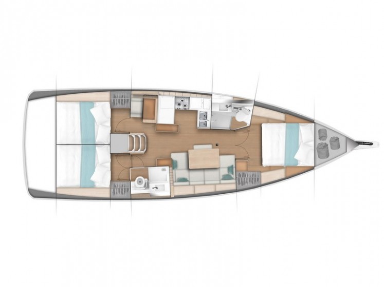 Sun Odyssey 440 - Yacht Charter Sailica