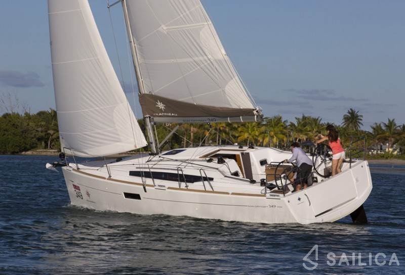 Sun Odyssey 349 - Yacht Charter Sailica