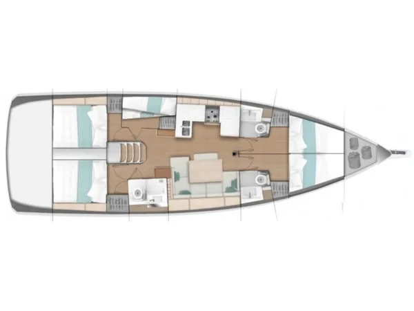 Sun Odyssey 490 - Yacht Charter Sailica