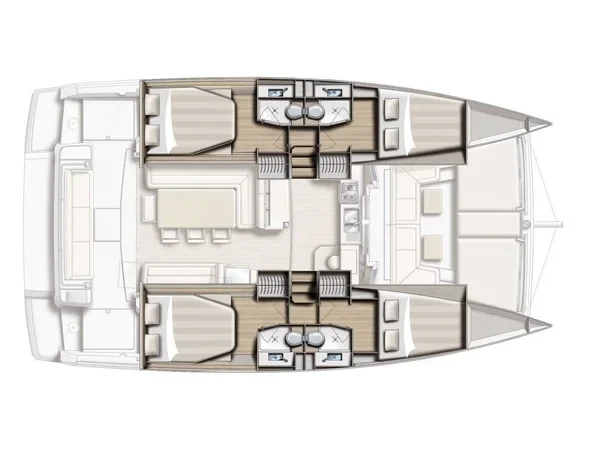 Bali 4.1 - Yacht Charter Sailica