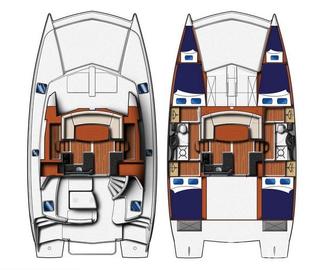 Leopard 39 PC - 4 + 2 cab. - Yacht Charter Sailica