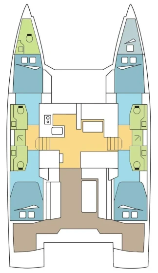 Nautitech 46 Fly - Yacht Charter Sailica