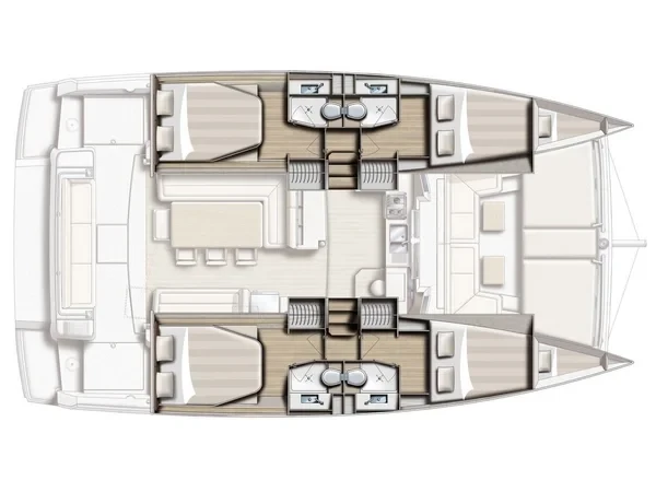Bali 4.1 - Yacht Charter Sailica