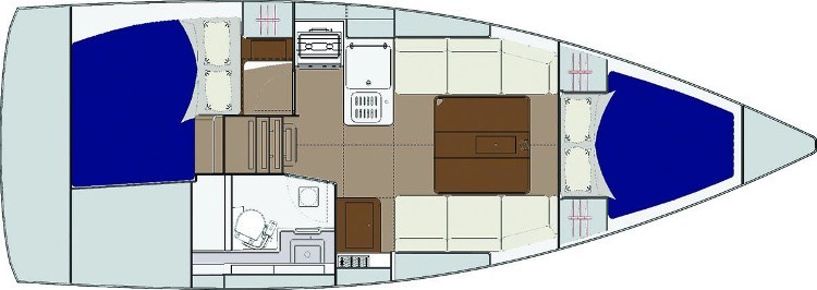 Dufour 310 Grand Large - Yacht Charter Sailica