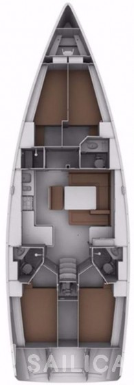 Bavaria Cruiser 45 - 4 cab. - Yacht Charter Sailica
