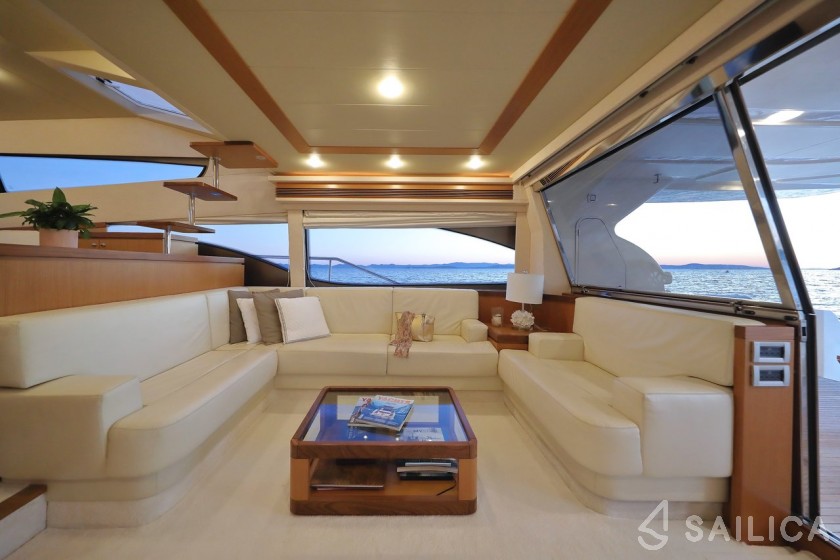 Ferretti 681 - Yacht Charter Sailica