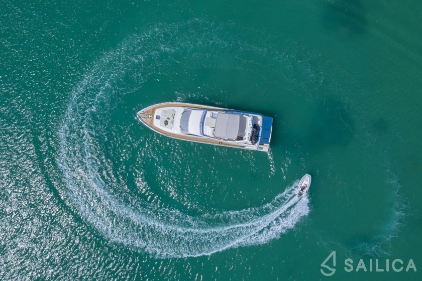 Ferretti 681 - Yacht Charter Sailica