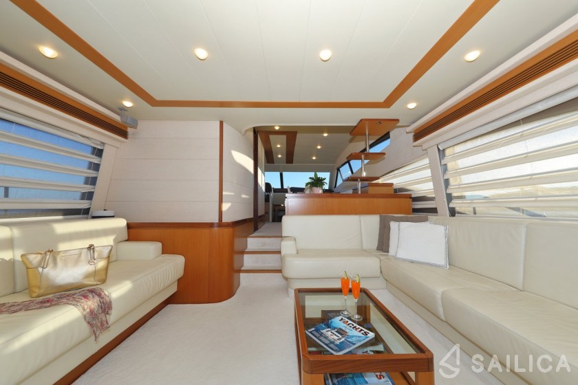 Ferretti 681 - Yacht Charter Sailica