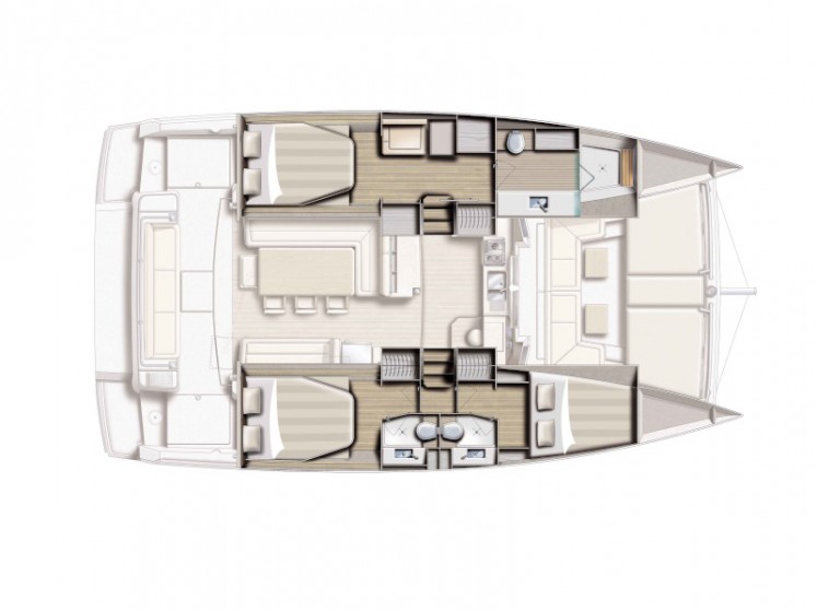 Bali 4.1 - Yacht Charter Sailica