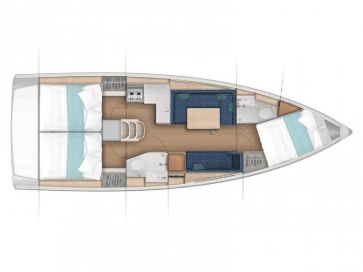 Sun Odyssey 380 - Yacht Charter Sailica