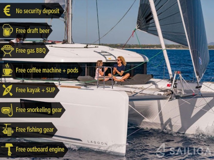 Lagoon 40 - Yacht Charter Sailica