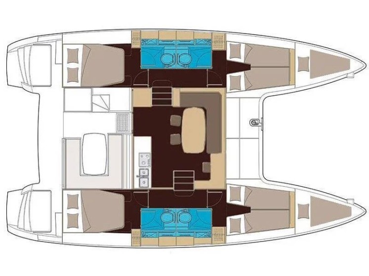 Lagoon 400 S2 - Yacht Charter Sailica