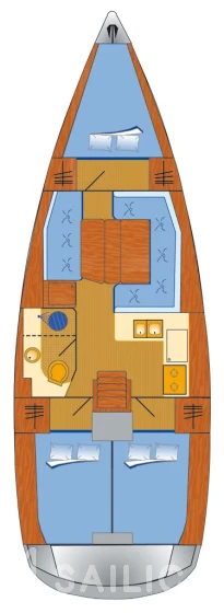 Sun Odyssey 389 - Yacht Charter Sailica