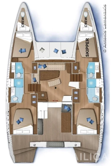 Lagoon 42 - Yacht Charter Sailica