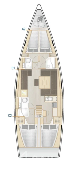 Hanse 458 - Yacht Charter Sailica