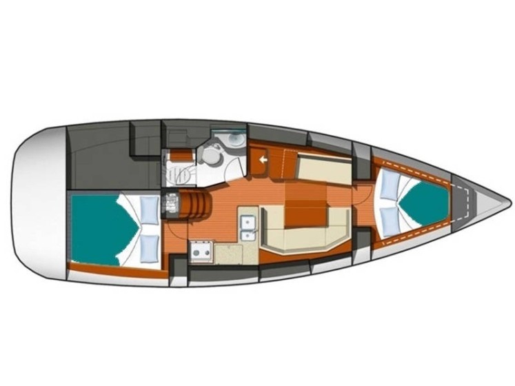 Sun Odyssey 36i - Yacht Charter Sailica