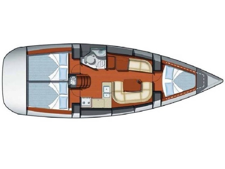 Sun Odyssey 37 - Yacht Charter Sailica