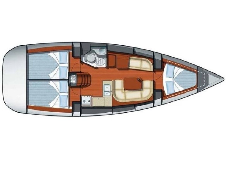 Sun Odyssey 37 - Yacht Charter Sailica