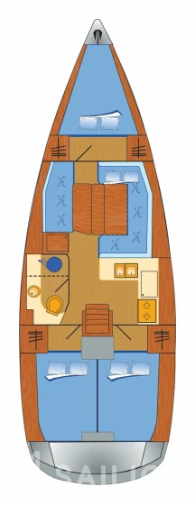 Sun Odyssey 389 - Yacht Charter Sailica