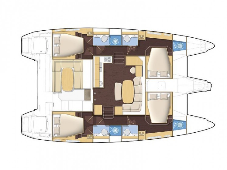 Lagoon 42 - Yacht Charter Sailica