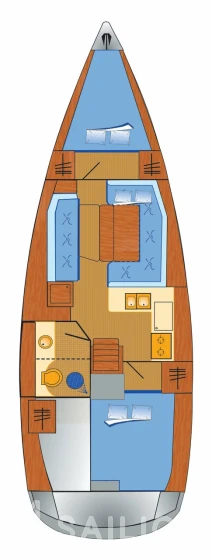 Sun Odyssey 389 - Yacht Charter Sailica