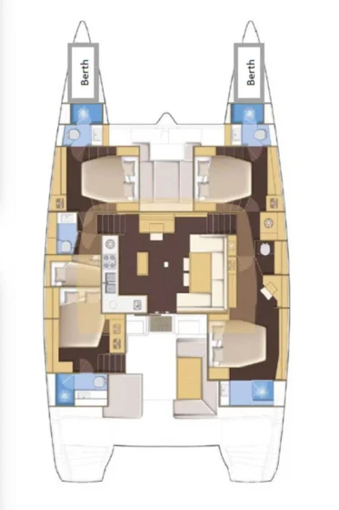 Lagoon 52F - Yacht Charter Sailica
