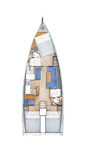 Sun Odyssey 410 - Yacht Charter Sailica