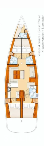 Oceanis 54 - Yacht Charter Sailica