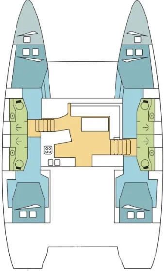 Lagoon 450  Flybridge - Yacht Charter Sailica