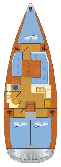 Sun Odyssey 389 - Yacht Charter Sailica