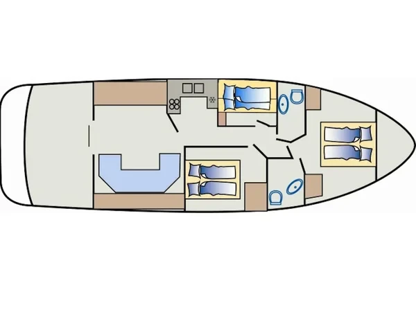 Princess 470 - Yacht Charter Sailica