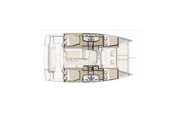 Bali 4.1 - Yacht Charter Sailica