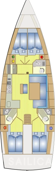 Bavaria 46 Cruiser - Yacht Charter Sailica