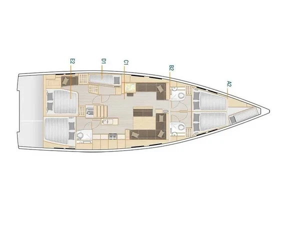 Hanse 548 - Yacht Charter Sailica
