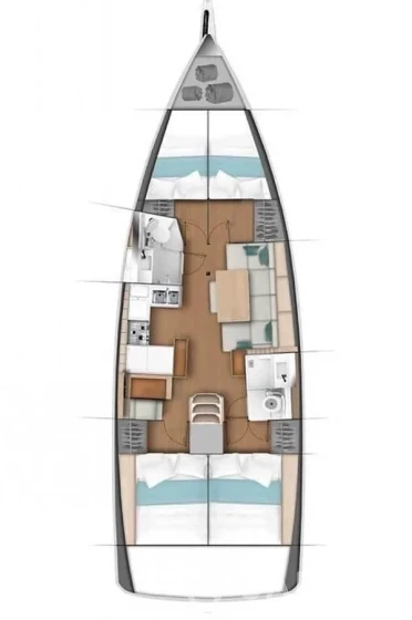 Sun Odyssey 440 - Yacht Charter Sailica