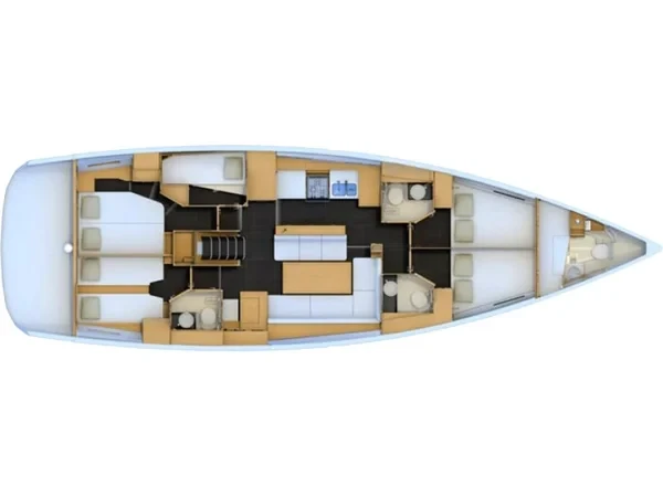 Jeanneau 54 - Yacht Charter Sailica