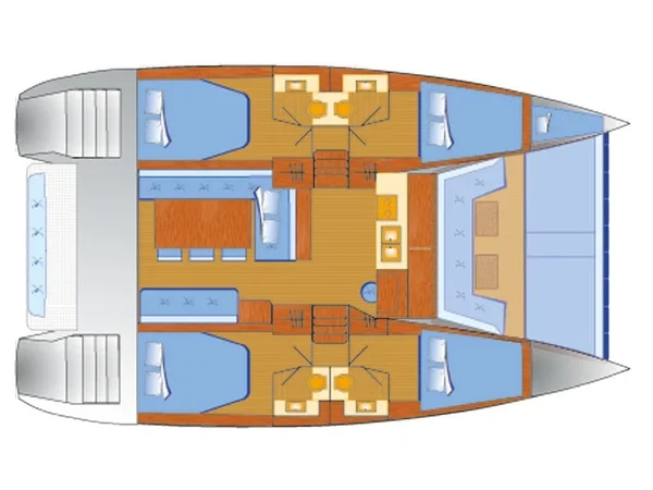 Bali 4.1 - Yacht Charter Sailica