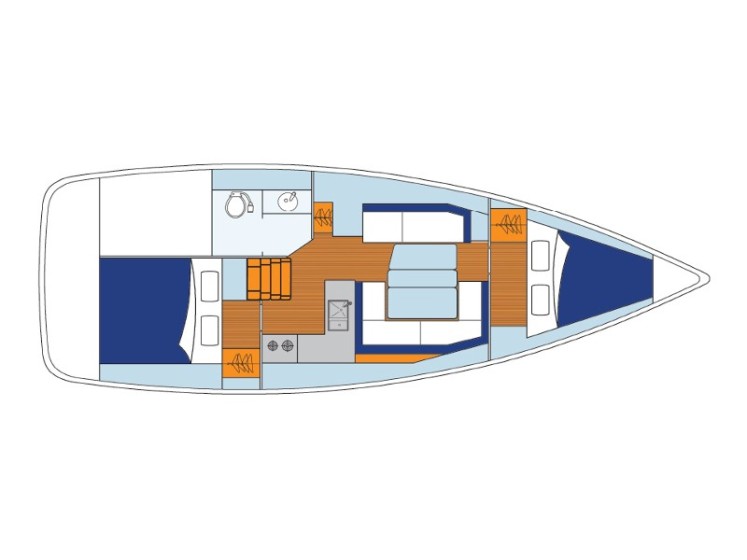 Sun Odyssey 349 - Yacht Charter Sailica