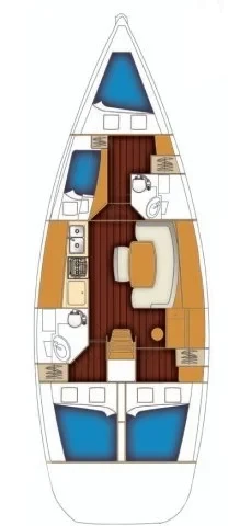 Cyclades 43.4 - Yacht Charter Sailica