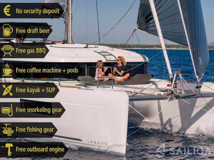 Lagoon 40 - Yacht Charter Sailica