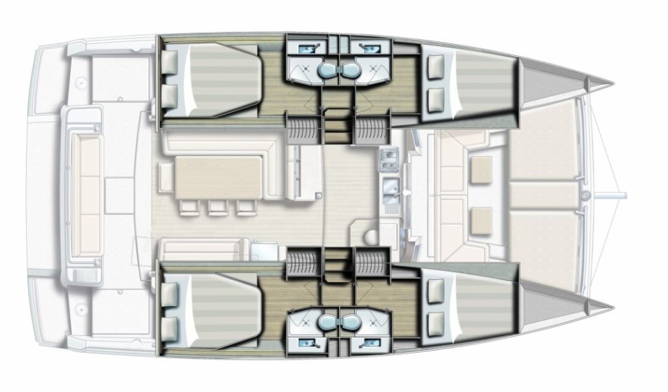 Bali 4.1 - Yacht Charter Sailica