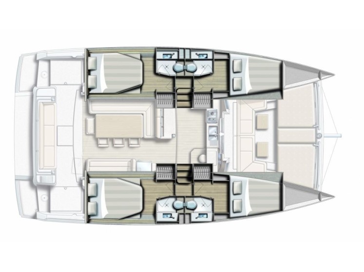 Bali 4.1 - Yacht Charter Sailica