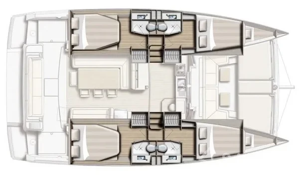 Bali 4.1 - Yacht Charter Sailica