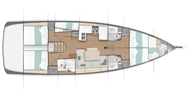 Sun Odyssey 490 - Yacht Charter Sailica