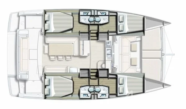 Bali 4.1 - Yacht Charter Sailica