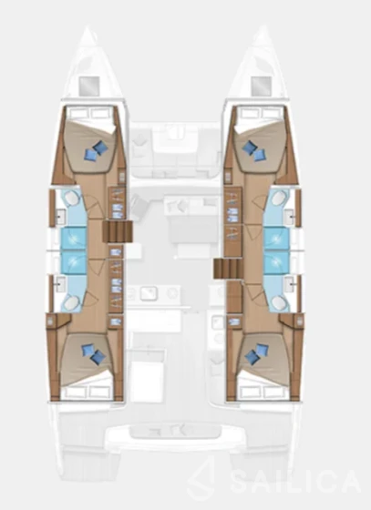 Lagoon 46  - Yacht Charter Sailica
