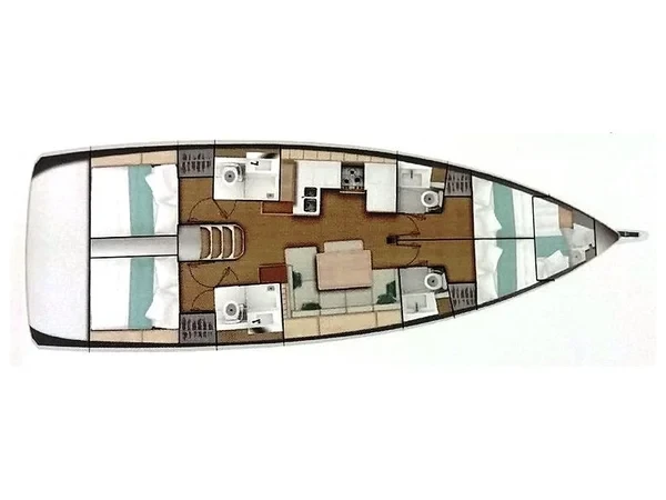 Sun Odyssey 490 - Yacht Charter Sailica