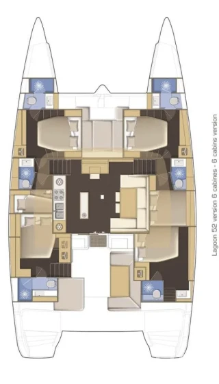 Lagoon 52F - Yacht Charter Sailica