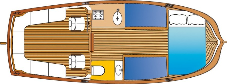 De Drait Doerak 850 OK - Yacht Charter Sailica